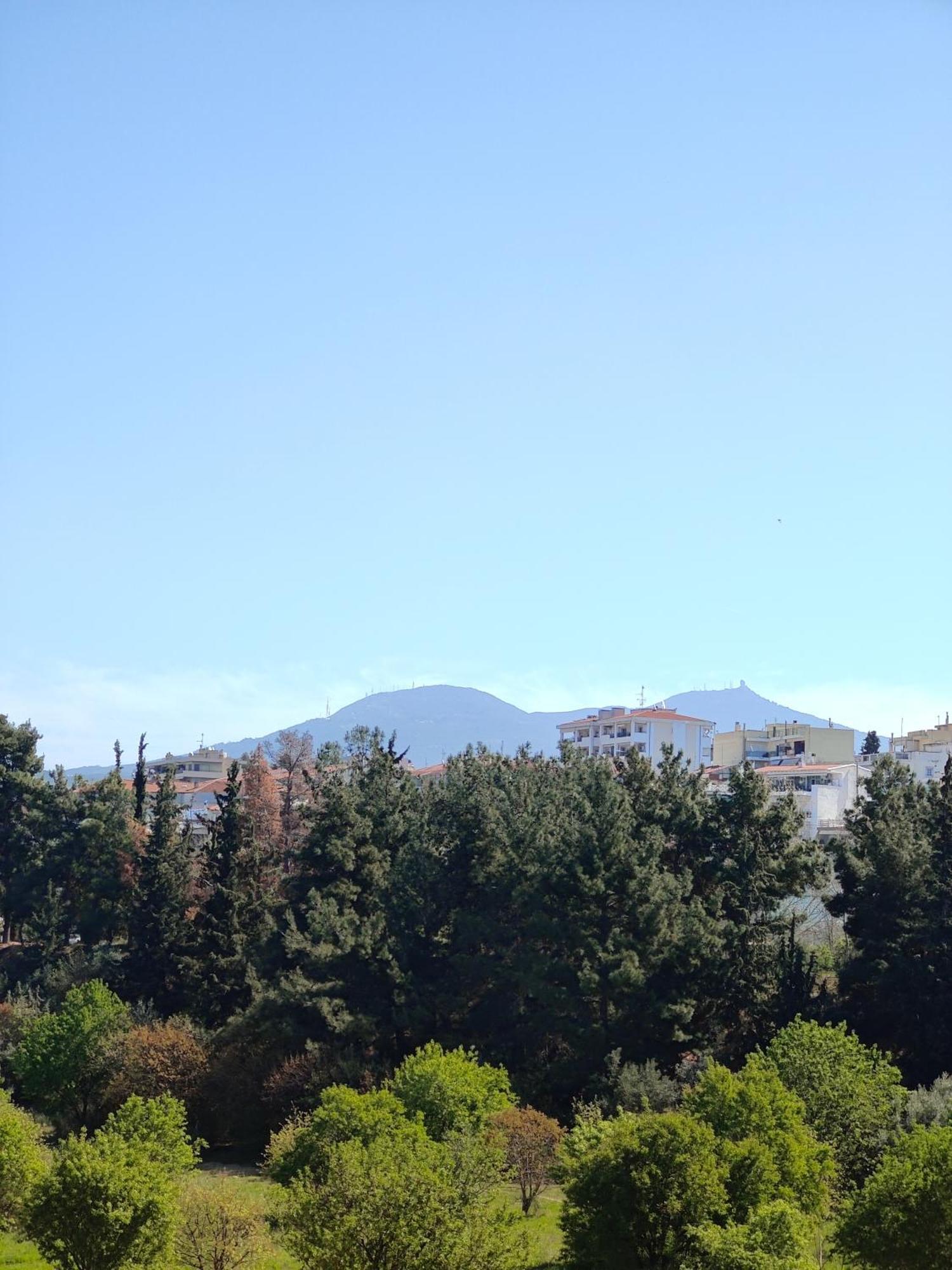 Celestial Garden-Thessaloniki'S Modern, Eclectic Penthouse With An Amazing View And Veranda Buitenkant foto